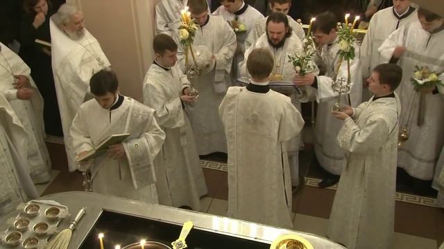 Крещение Господне в СПбПДА смотреть онлайн