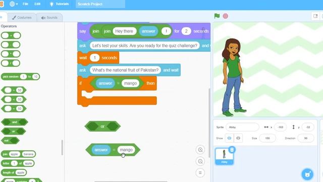 Learn to Make a Quiz Game in Scratch | Beginner's Tutorial in 12 Minutes | Funbuzz by Zainab смотреть онлайн