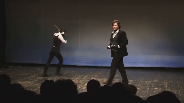 Женская Дуэль Серебряная шпага '15 Сценическое фехтование смотреть онлайн