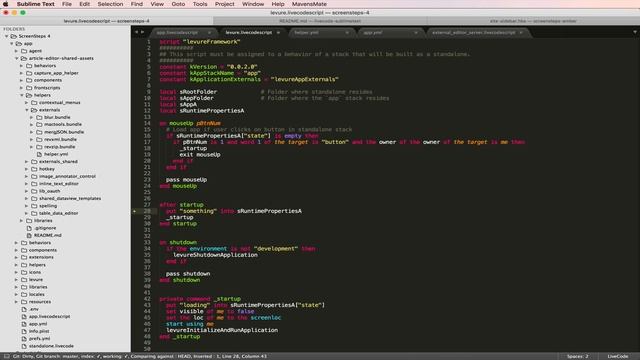 Configuring Sublime Text User Settings when Working with LiveCode смотреть онлайн