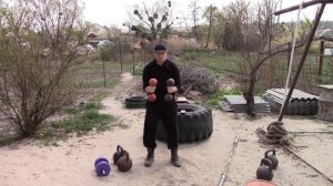 А ЧТО ЛУЧШЕ - ГИРЯ, ШТАНГА или ГАНТЕЛИ???