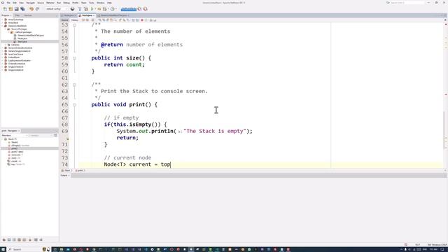 Java Generic Linked Stack Tutorial - Java Data Structures and Algorithms смотреть онлайн