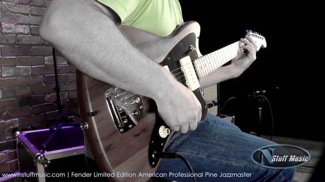 Fender Limited Edition American Professional Pine Jazzmaster смотреть онлайн