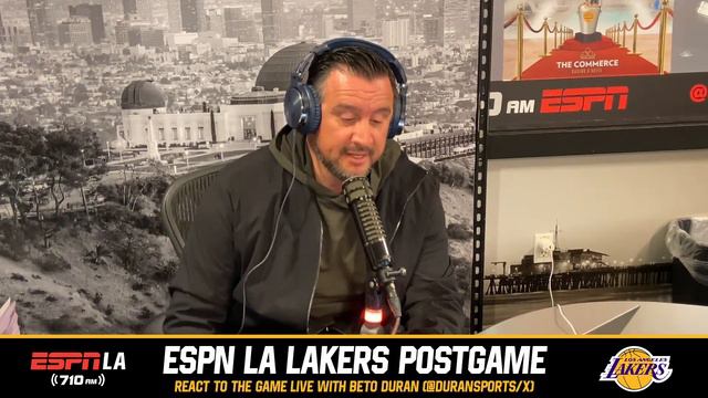ESPN LA Lakers Postgame Show: Lakers drop to 10th in the West after loss to Kings смотреть онлайн