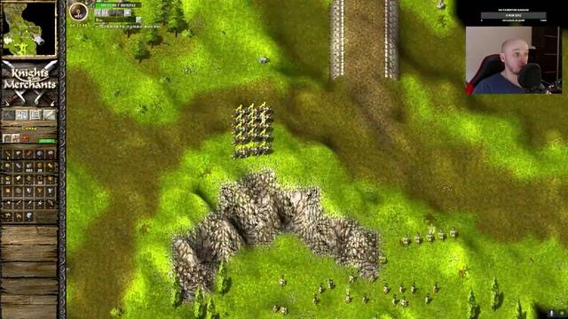 Knights and Merchants / KaM Remake - Карта A Farmers Wish (стрим) смотреть онлайн