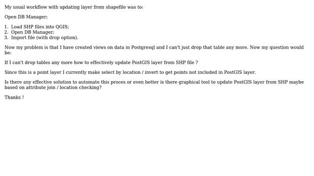 GIS: How to update postgis layer from shapefile in QGIS? (2 Solutions!!) смотреть онлайн
