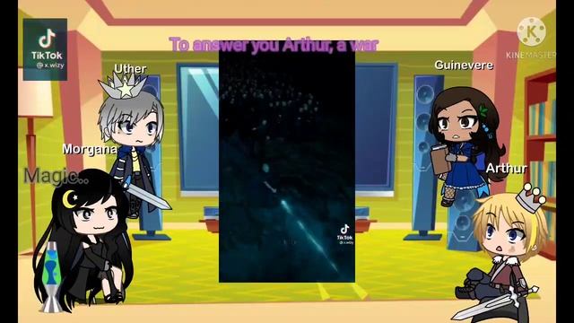 Merlin react to ?? | Merlin x HarryPotter | AU (English) смотреть онлайн
