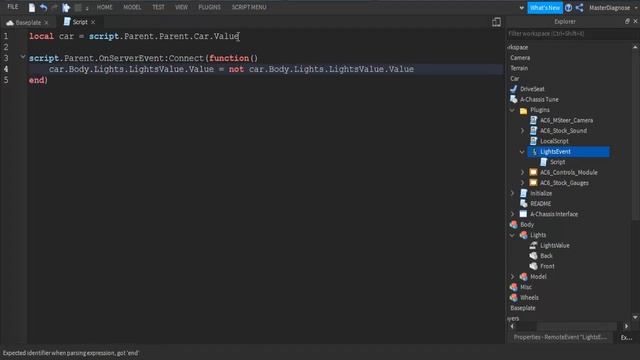 HOW TO MAKE CAR LIGHTS SYSTEM | ROBLOX STUDIO смотреть онлайн