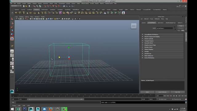 Maya tutorial : How to move your Pivot Point ( 2 methods ) смотреть онлайн