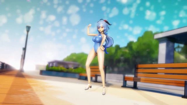 【Genshin Impact MMD】 Ganyu 【Onegai Darling! / おねがいダーリン】 смотреть онлайн