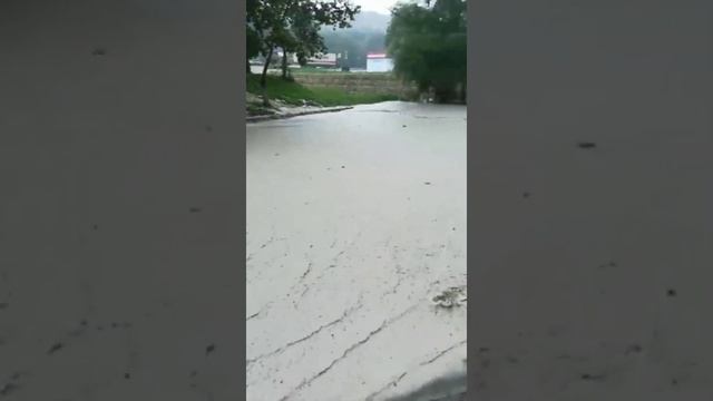 Хутор Горный затопило, трасса Новороссийск-Краснодар перекрыта смотреть онлайн