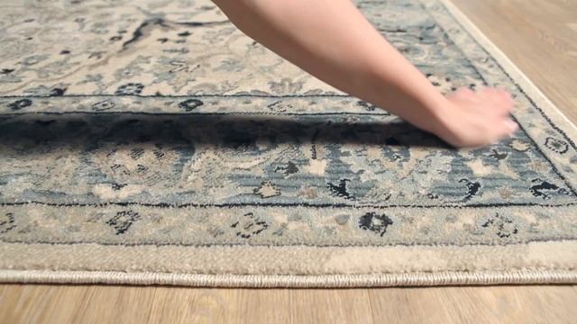 Surya Mesopotamia - Babylonian Medium Grey, Teal, Ivory (MEP-2304) смотреть онлайн