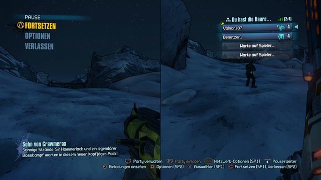 Borderlands 2: Splitscreen Koop смотреть онлайн