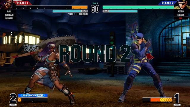 The King of Fighters XV: Team Samurai Story Gameplay смотреть онлайн