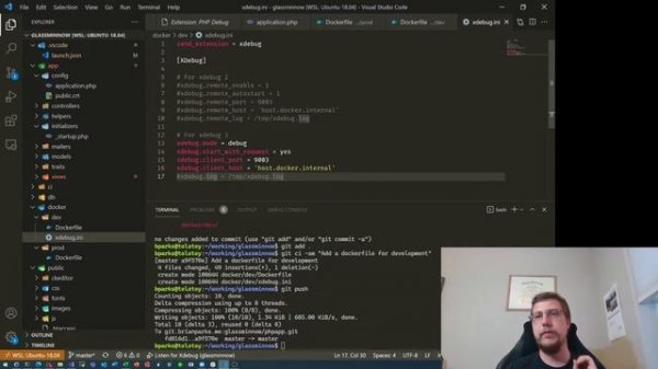 Debug PHP using Docker, VS Code, and XDebug