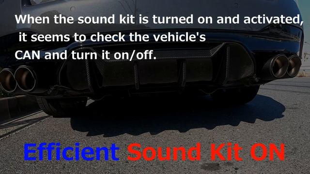 BMW F90 M5 Competition Akrapovic Exhaust System Sound Kit