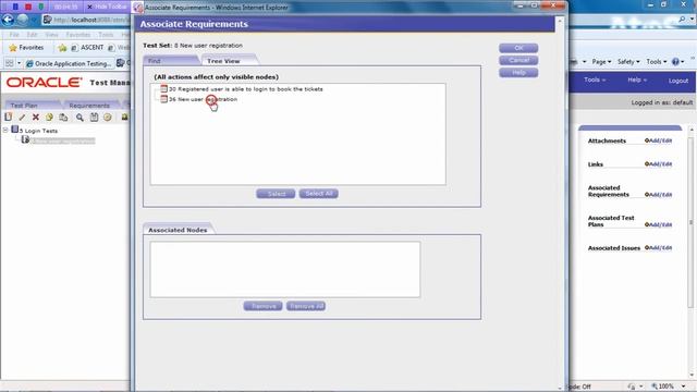 Oracle Application Test Suite - Test Manager features смотреть онлайн