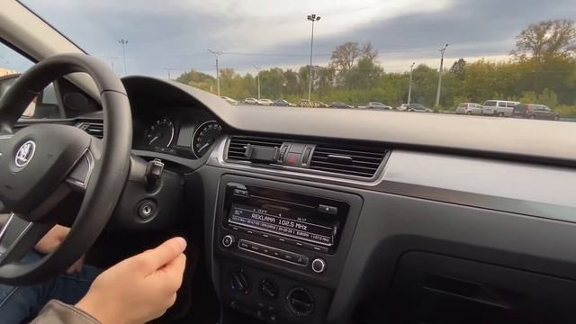 Skoda Rapid 1.2 2014 Особенности народного автомобиля.
