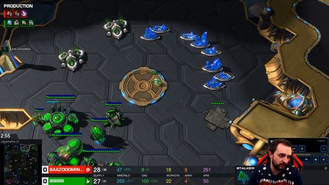 StarCraft 2 - PvZ - PROXY HATCHERY At Your Natural ? EASY WIN ! смотреть онлайн
