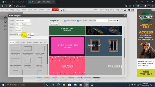 Adobe Photoshop online Photopea ! смотреть онлайн