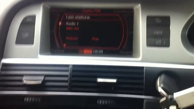 Fiscon Most Handsfree Bluetooth kit installed into Audi A6 смотреть онлайн