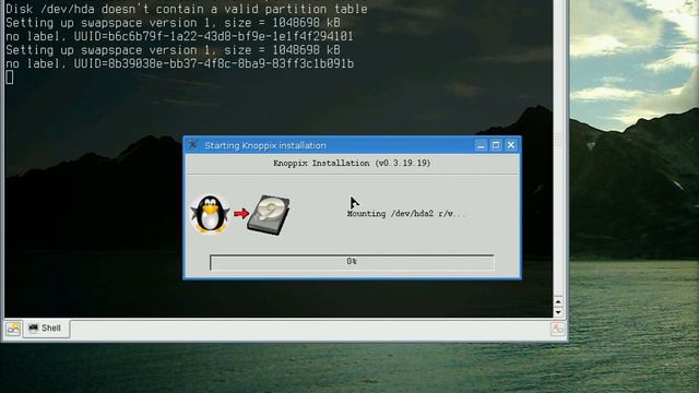 Installing knoppix 5.1 to your hard disk смотреть онлайн