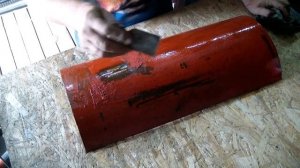 Смывка старой краски СПЕЦНАЗ. Пробую удалить краску с газовых баллонов.