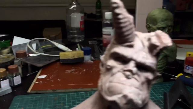 Апгрейд Хеллбоя!) Hellboy sculpture смотреть онлайн