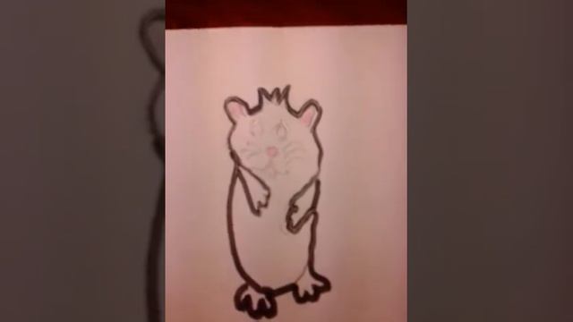 Как нарисовать хомяка смотреть онлайн