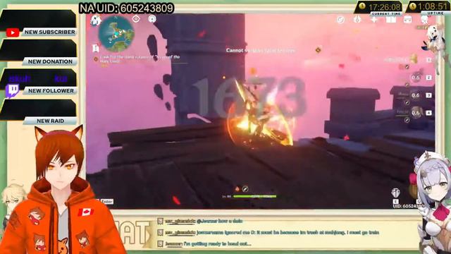 [English Vtuber / Yamaneko Tsubasa] Genshin Impact #170: There's a lot of things to do today. смотреть онлайн