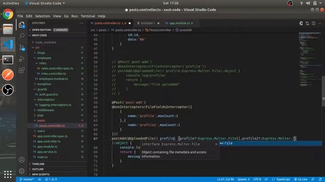 File Uploads | #11 | Nest JS Tutorial in Hindi смотреть онлайн