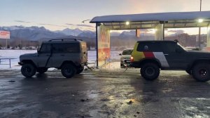 УАЗ ПРОТИВ NISSAN PATROL. КТО КОГО ПЕРЕТЯНЕТ?