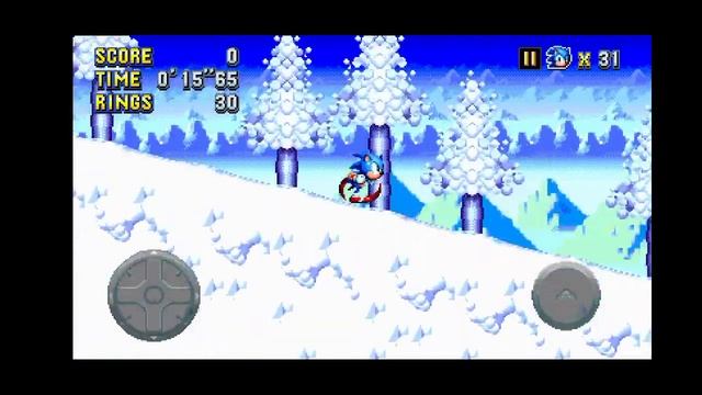 Ice Cap Mania for Sonic 3 Air (Ice Cap no snowboard) смотреть онлайн