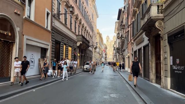 [4K]?? Italy Summer Evening Walk?: Rome, Piazza del Popolo, Spanish Steps, Terrazza del Pincio 2022 смотреть онлайн