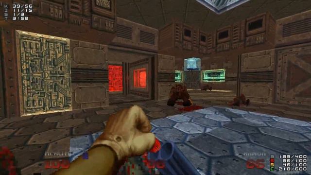 Doom 64: Retribution (Outcast Levels) - Map 3: Control смотреть онлайн