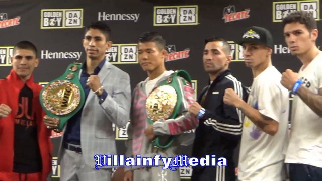 TOMOKI KAMEDA BLATANT DISRESPECT FOR REY VARGAS, STICKS TONGUE OUT DURING FACE OFF смотреть онлайн