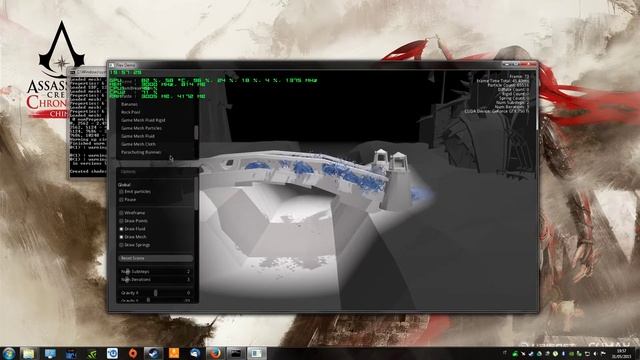 Nvidia GameWorks: Trying Flex Physx Demo on GeForce GTX 750 TI OC (Cuda Core 640) - ShadowPlay/OSD смотреть онлайн