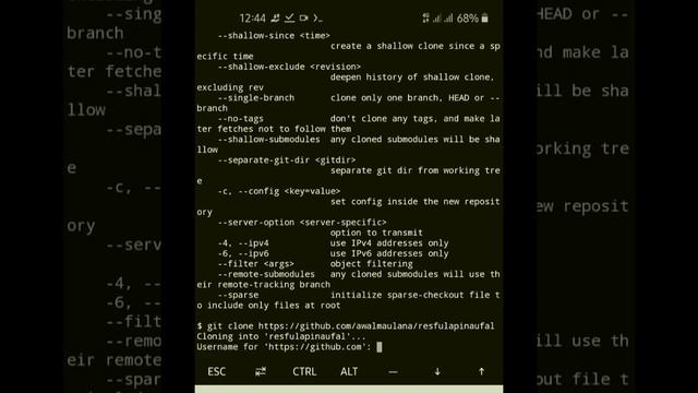 INSTALL GIT DI ANDROID VIA TERMUX смотреть онлайн