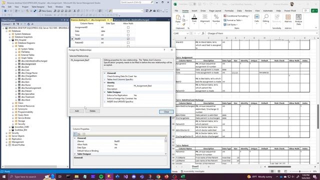 How to create multiple Foreign Keys in SQL Server Management Studio смотреть онлайн