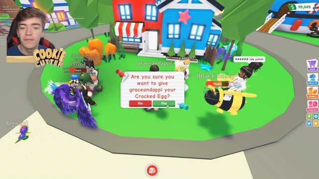 Adopt Me Noob Trades The RAREST PETS in adopt me Without Knowing! (ALMOST SCAMMED) смотреть онлайн