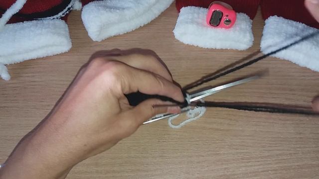 Сапожки САНТА КЛАУСА ВЯЖЕМ спицами смотреть онлайн