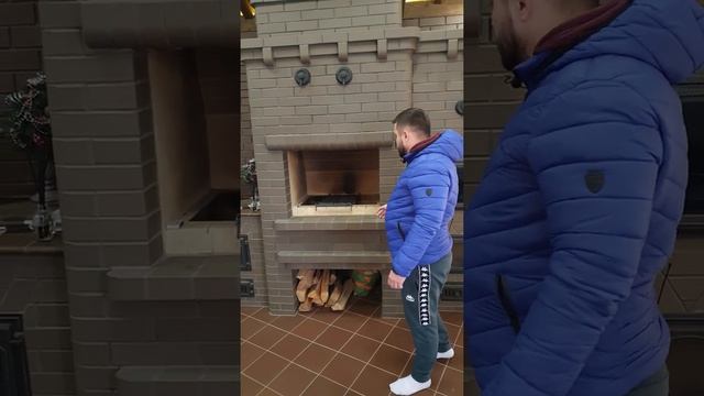 Беседка барбекю "Бельгийский уют". смотреть онлайн