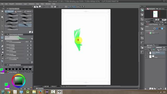 Manga Studio 5 / Clip Studio Paint: Brush Tool смотреть онлайн