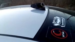 Мини Переобзор по Антенне Плавник на Киа Рио