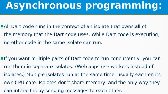 Flutter Asynchronous programming: futures & async await смотреть онлайн