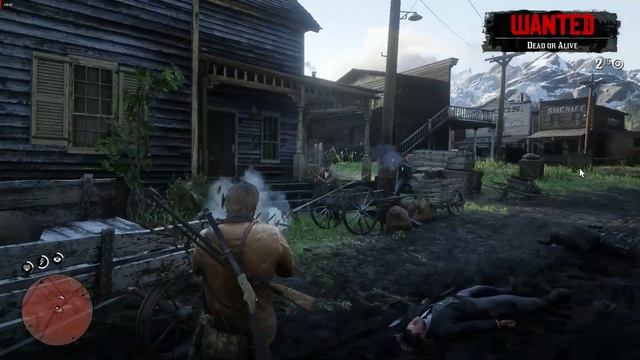 Arthur Morgan Killing Saloon Brawlers : Red Dead Redemption 2 смотреть онлайн