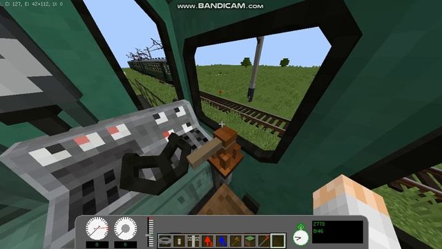 Как работает реверс в моде (real train mod) в minecraft смотреть онлайн