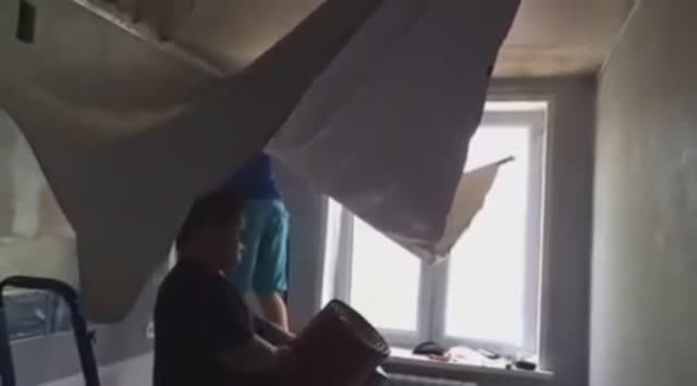 Установка натяжных потолков. Монтаж натяжных потолков в новостройке смотреть онлайн