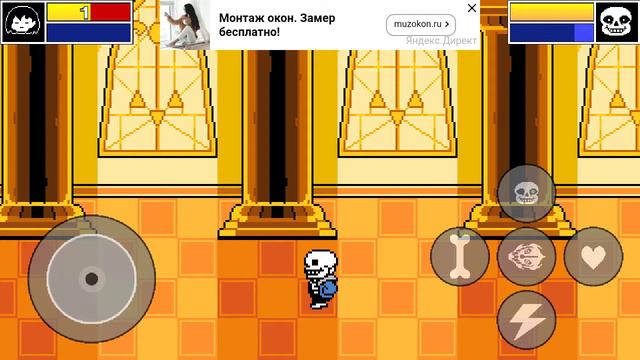 Новая игра по undertale Sans vs Frisk/Chara смотреть онлайн