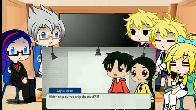 Gabriel + Nathelie + blond haired humans reacts! Mlb GCRV 2| Lasybee| смотреть онлайн